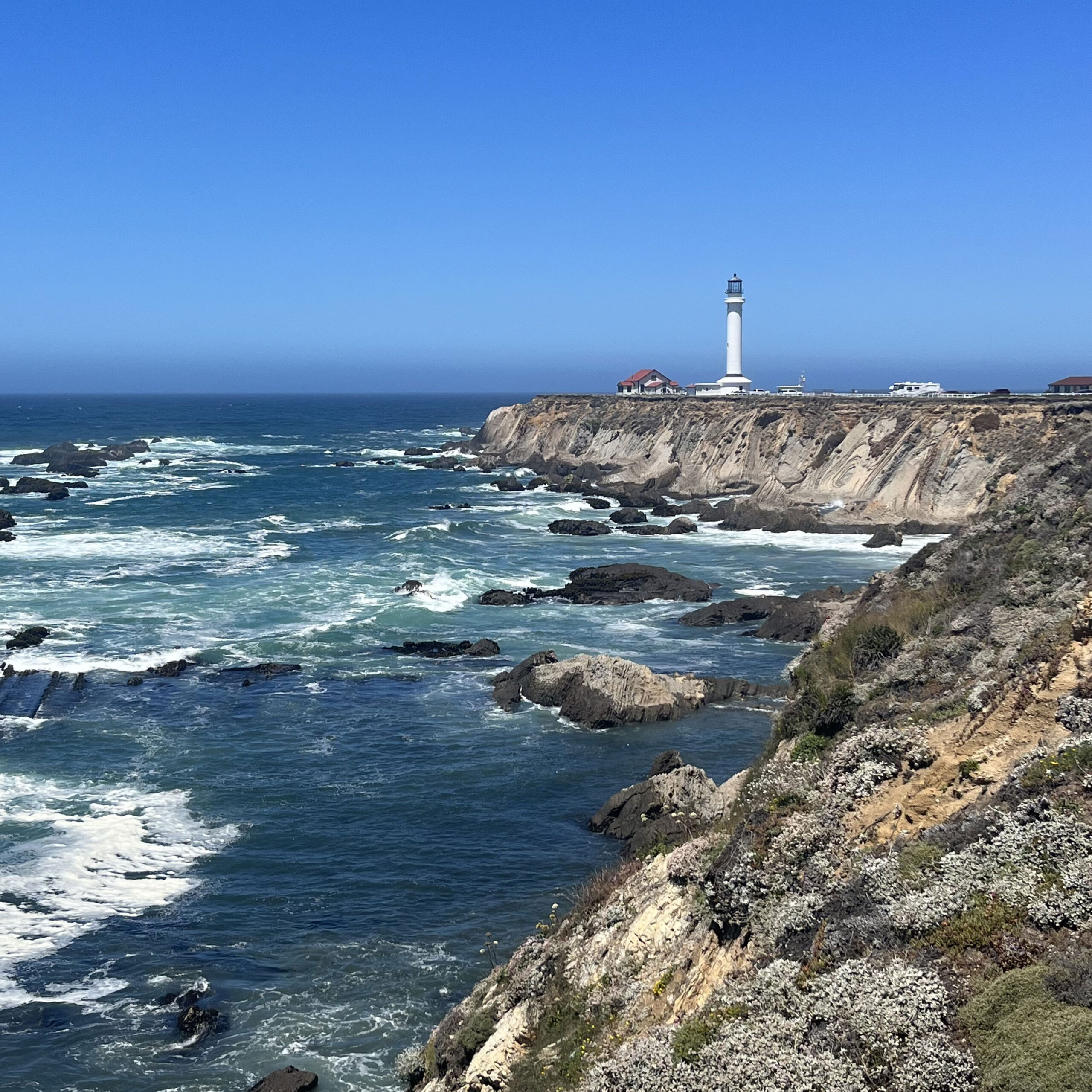 Point Arena lighthouse.